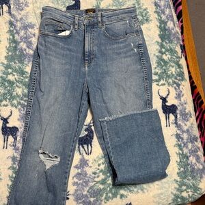 Lee Women's Classic Blue Straight Leg Jeans